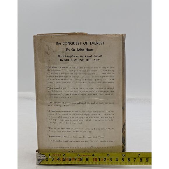 Conquest Of Everest By John Hunt Second Printing British Expedition Vintage 1954 - Picture 4 of 16